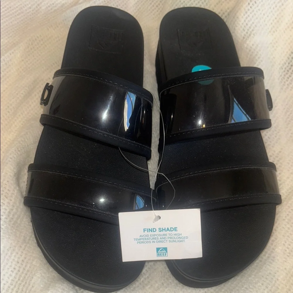 Reef Cushioned Vista Hi Platform Sandals size 9 NWT - Picture 1 of 8